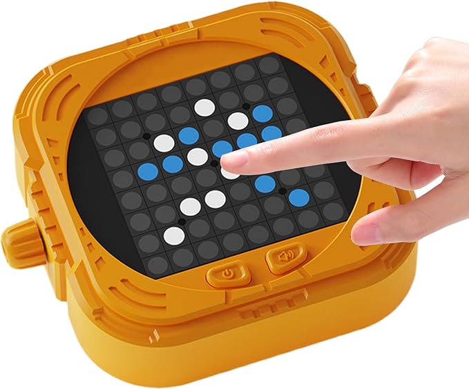 Five in a Row Board Game - AI Smart Electronic Toy | Five in a Row Brain Teaser Board Game,for Kids Adults Road Trip Camping Party Travel