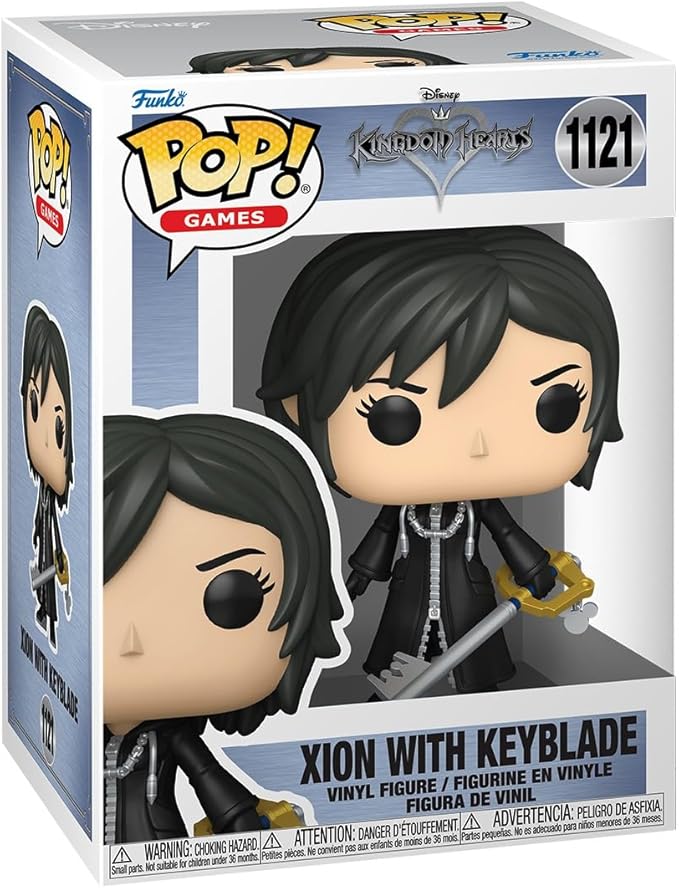 Funko Pop! Games: Kingdom Hearts - Xion with Keyblade - Collectable Vinyl Figure - Gift Idea - Official Merchandise - Toys for Kids & Adults - Movies Fans - Model Figure for Collectors