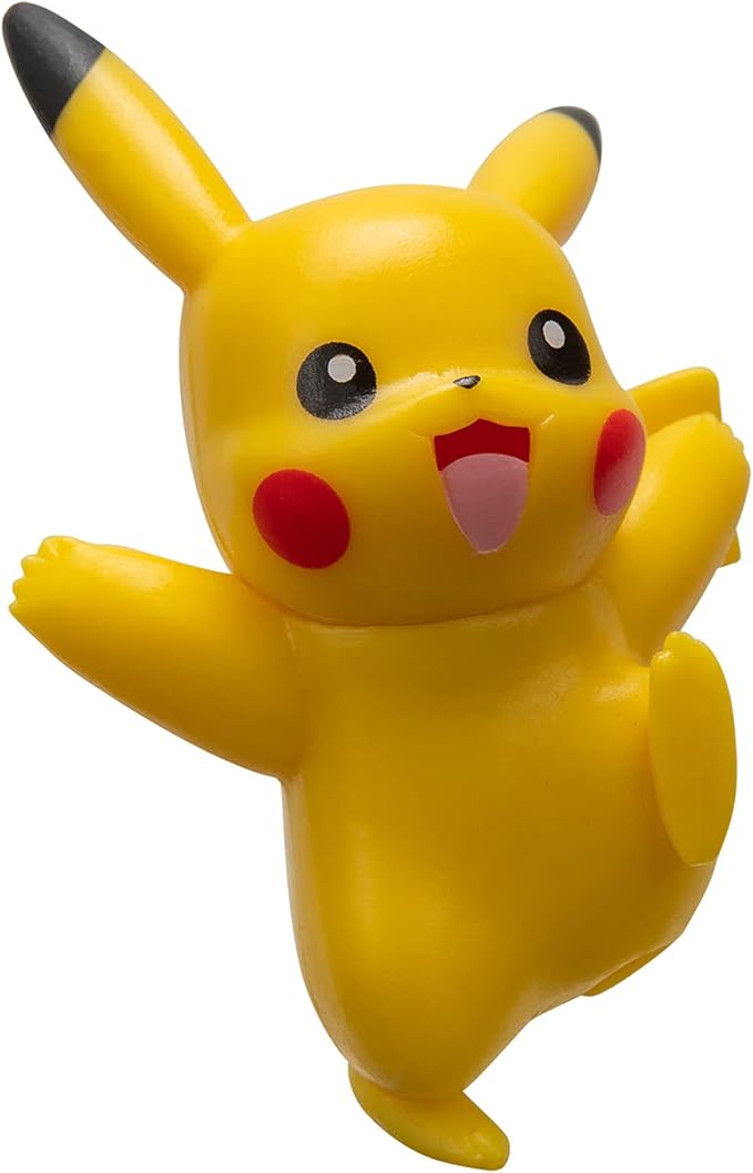 Pokémon Battle Figure 2 Pack - Features 4.5-Inch Cinderace and 2-Inch Pikachu Battle Figures with Accessory - Amazon Exclusive