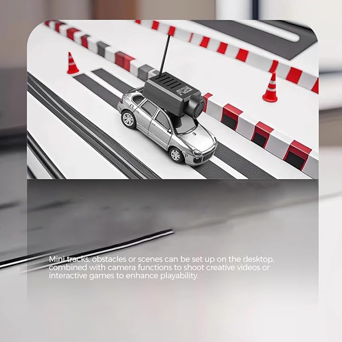 WL 1/64 FPV RC Mini Car with 3-Speed Modes, APP-Controlled Fully Proportional Mini Climbing Vehicle Model (RTR Version)