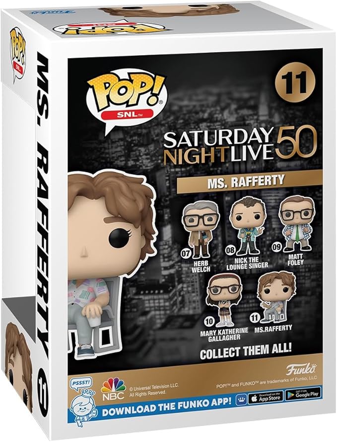 Funko Pop SNL: Saturday Night Live 50th Anniversary - Turd Ferguson - Ms. Rafferty - Collectable Vinyl Figure - Gift Idea - Official Merchandise - Toys for Kids & Adults - Comedy Fans