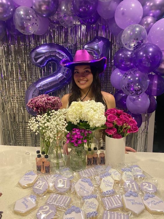 Purple 3 Balloon, Number Balloon 40 Inch, 3rd Three Year Old Birthday Deco, Purple Party Supplies for Party Decorations, Number 3 Balloon