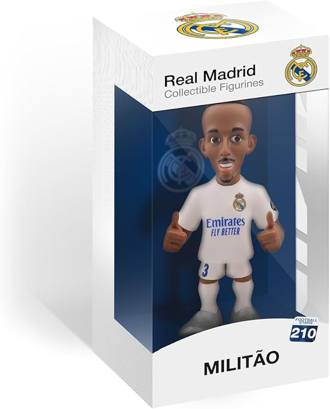MINIX COLLECTIBLE FIGURINES - Sports Collectable 12 cm Figurine, Éder Militão-Real Madrid