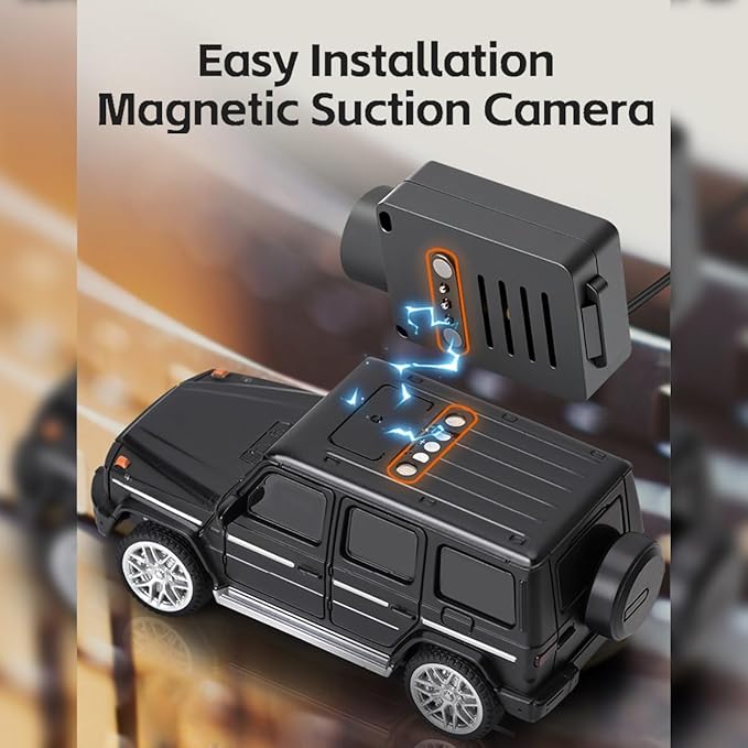WL 6405-C 1/64 FPV RC Car, Full Proportional Mini Remote Control Car with APP Auto-Pairing, WiFi Module Control, Camera - Includes Storage Case ＆ Tow Trailers (RTR Version)