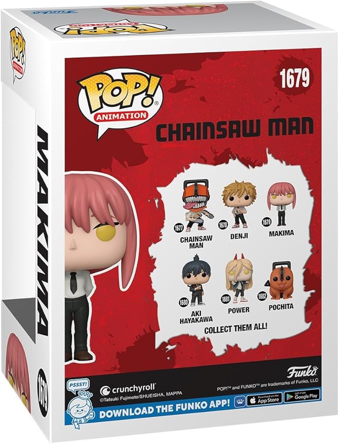 Funko POP! Animation: CSM - Makima - Chainsaw Man - Collectable Vinyl Figure - Gift Idea - Official Merchandise - for Kids & Adults - Anime Fans - Model Figure for Collectors and Display
