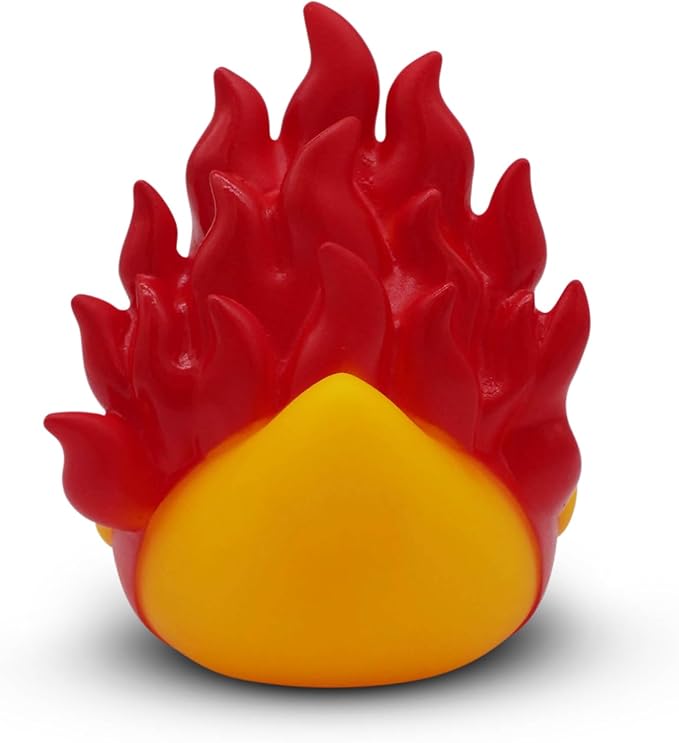 Funny Rubber Duck – Hilarious Decorative Duck for Bathroom, Desk, or Gag Gift – Quirky Collectible with Sarcastic Quote – Great Gift for Adults, Coworkers, or Friends-I'm Fine