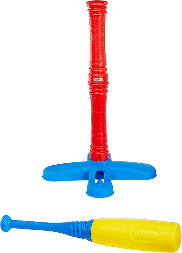 Little Tikes T-Ball Set, Red, 5 Balls, for Toddlers Ages 18+ Months – Amazon Exclusive