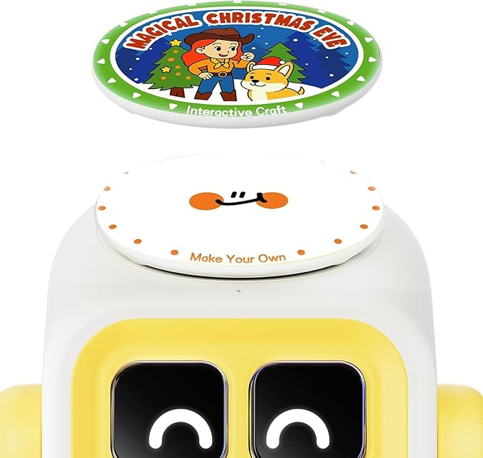 Christmas Adventure & Creation Story Cards – Make Your Own Craft + Interactive Craft, Upload MP3 Audio, Interactive Christmas Story, Screen-Free Learning for Kids 3–8 (No Player)