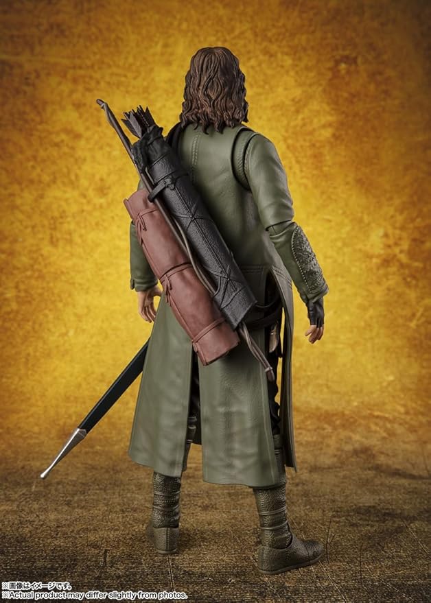 TAMASHII NATIONS - The Lord of The Rings - Aragorn (The Lord of The Rings: The Fellowship of The Ring) S.H.Figuarts Action Figure