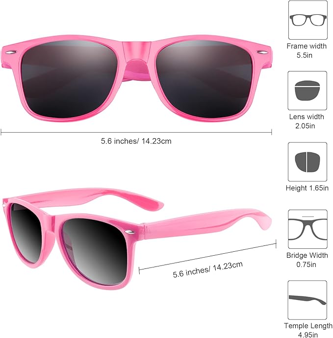 FEPITO Party Sunglasses Kids Sunglasses Bulk for Birthday Party supplies
