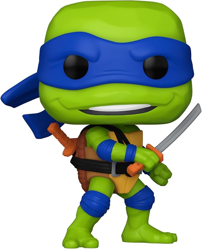 Funko POP! Movies: Teenage Mutant Ninja Turtles (TMNT) Leonardo - Collectable Vinyl Figure - Gift Idea - Official Merchandise - for Kids & Adults - Movies Fans