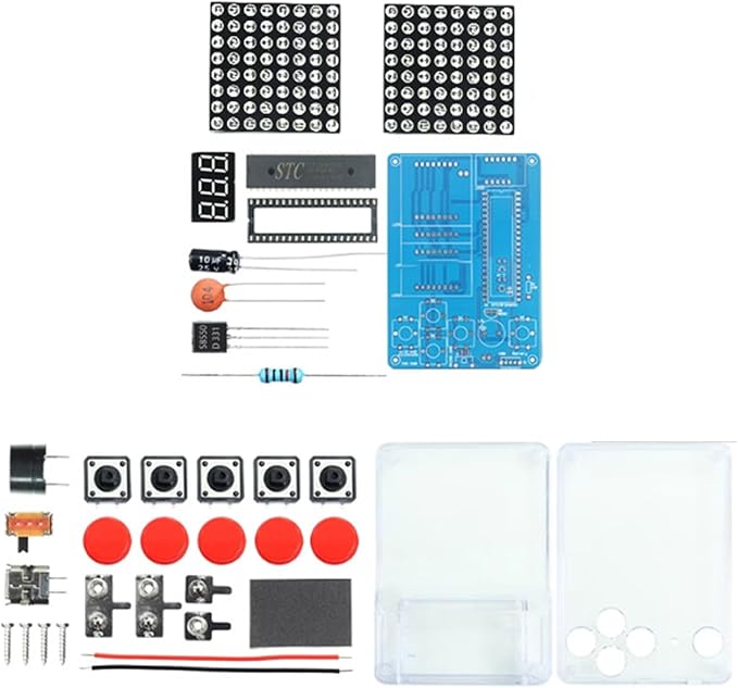 Soldering Kits, DIYer Classical Electronic Soldering 4 Games Including for STEM Projects Family Fun High School Training