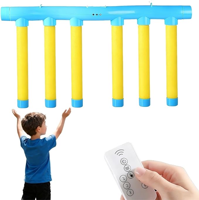 Reflex Drop-Sticks Challenge – Adjustable Speed Catching Game, Hand-Eye Coordination Trainer with 3 Speeds, Fun Reaction Toy for Kids Adults, Gift Idea
