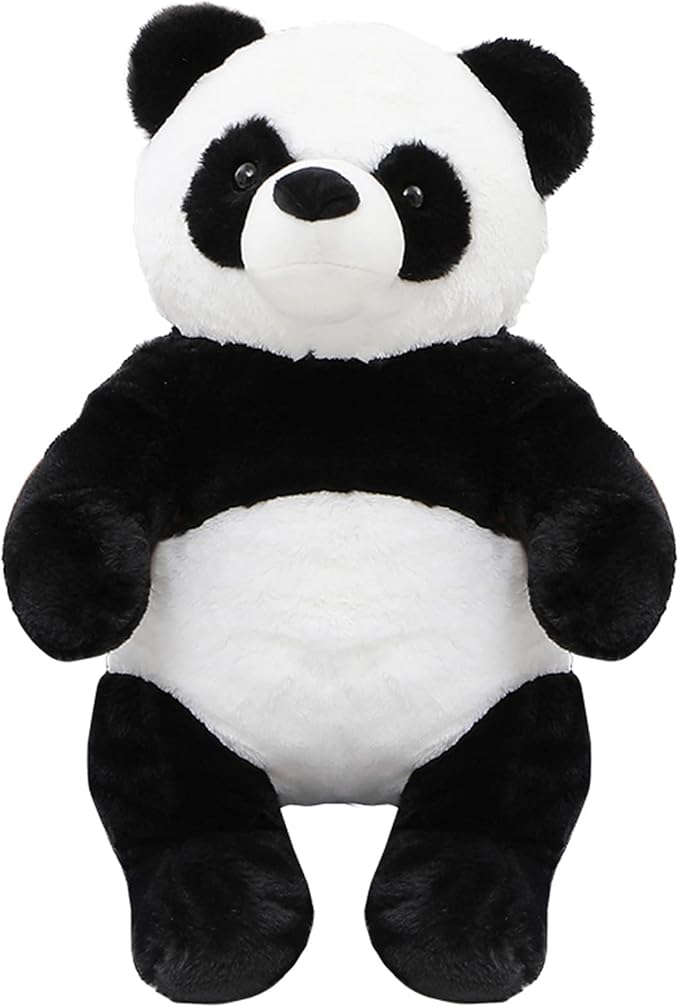 18" Panda Bear Stuffed Animal Plush Toy Cute Soft Body Doll Pillow Kawaii Giant Panda, Gift for Kids Boy Girl Birthday Valentines Christmas