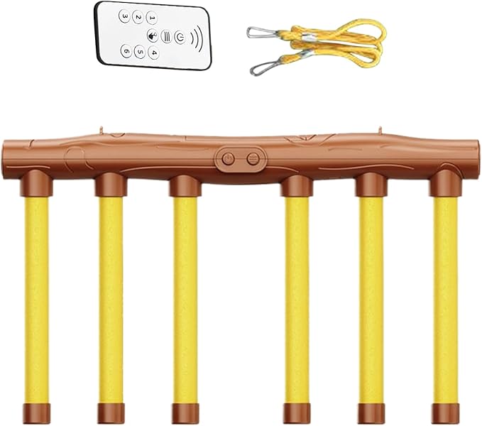 Hand Speed Challenge Game Electronic Provides Thrilling, Real-time Physical Challenge Adjustable Speed Fun Toy - Remote Control Catching Sticks Game Reaction Training Toy for Kids 3 + Years Old
