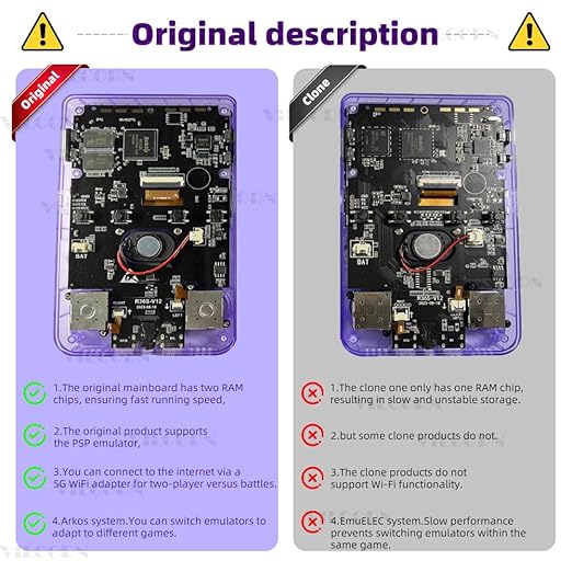 VILCORN 256G R36S Retro Handheld Game Console 50+Simulators 3.5 Inch Screen Portable Gaming Handheld Player Support Arkos Linxu System & One-Click Boost (black)