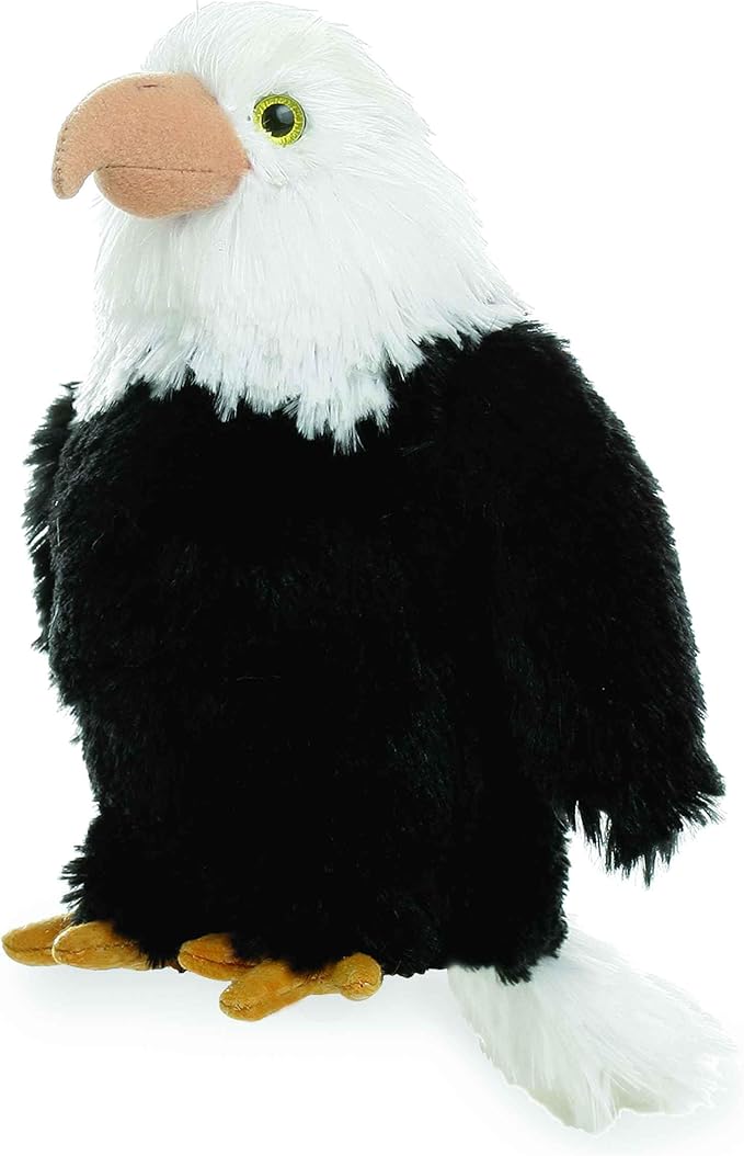 Aurora® Adorable Mini Flopsie™ Liberty™ Stuffed Animal - Mini Companions Ready for Playful Adventures - for Kids All Ages, Toddlers, Adults, and Families - Black 7 Inches