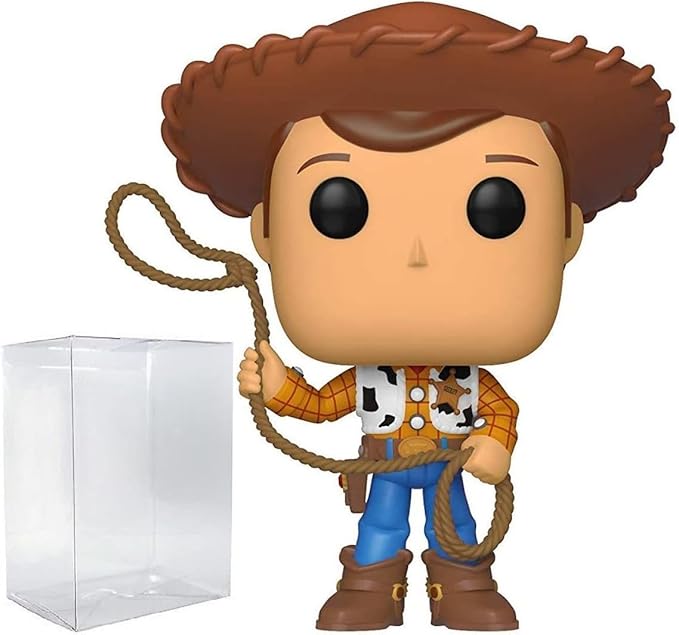 Funko Pop! Movies Vinyl Figure, Toy Story 4 Sheriff Character with Protective Case, 3.75 Inches