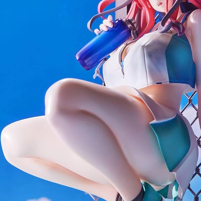 Bremerton Figurine Squatting Pose Tennis Version 22cm Anime Girl Figure Bremerton Action Figure Statue Desktop Decoration Collectibles Gift for Fans