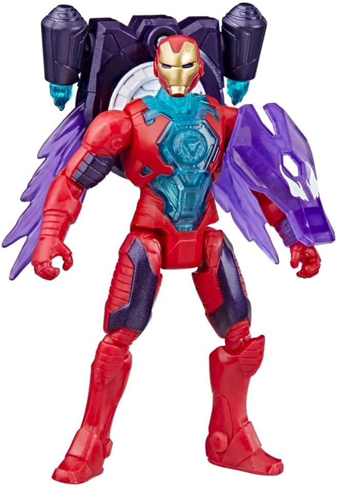 Marvel Avengers VenomVersus Epic World of Action Anti-Venom Iron Man Figure with Battle Gear Accessories, 4-Inch (10 cm) Super Hero Toys, Kids Ages 4+