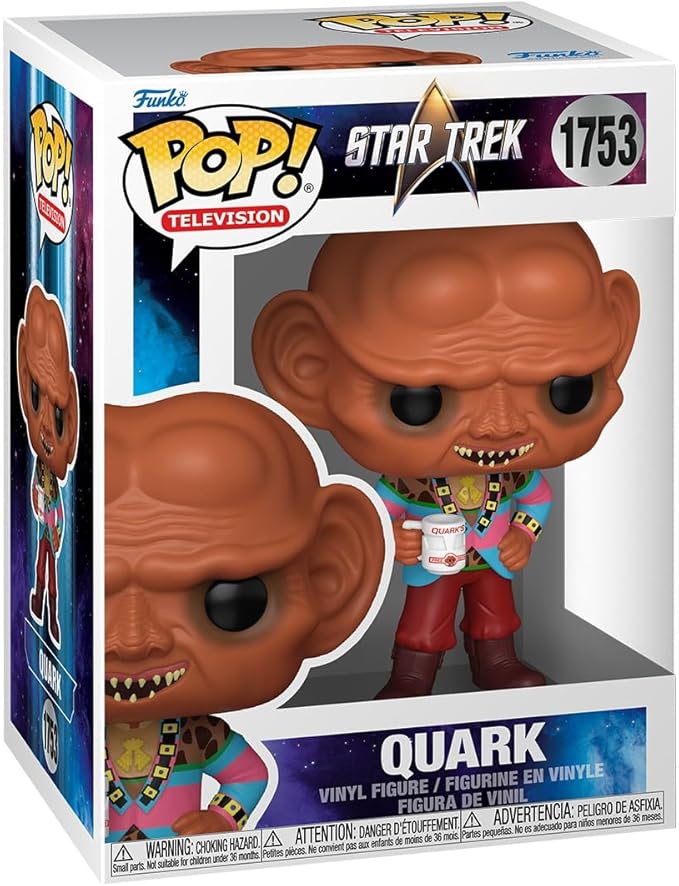 Funko Pop! TV: Star Trek Deep Space Nine - Quark - Collectable Vinyl Figure - Gift Idea - Official Merchandise - Toys for Kids & Adults - TV Fans - Model Figure for Collectors and Display