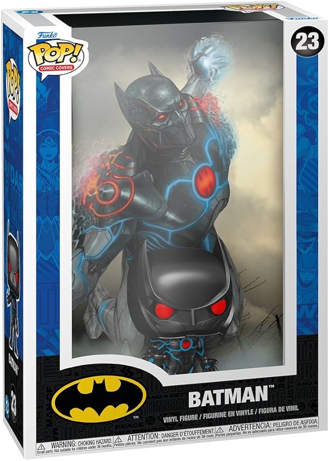 Funko Pop! Comic Cover: DC - Batman - Murder Machine - Collectable Vinyl Figure - Gift Idea - Official Merchandise - Toys for Kids & Adults - Comic Fans - Model Figure for Collectors and Display