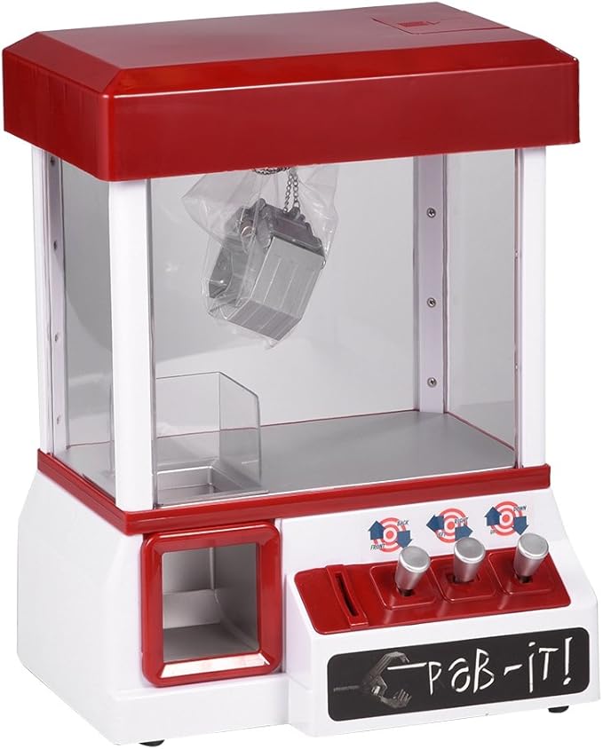 Mini Dolls Machine Toys,Electronic Claw Machine Game with Music Children Kids