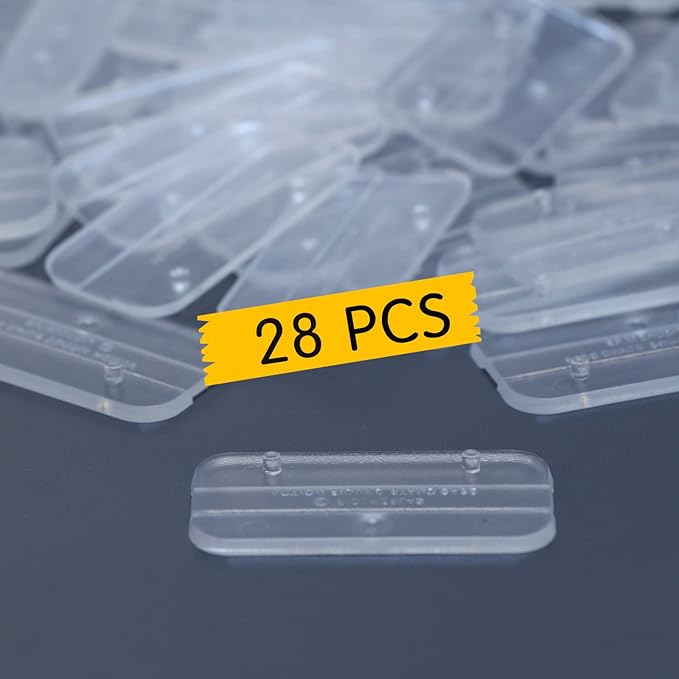 28PCS Action Figure Stand 6" Display Bases with Peg Clear Holder Accessories Compatible with Mavel Legends Series/GiJeo Classified Series/D C/Mo tu Models 1/12 Figures Square