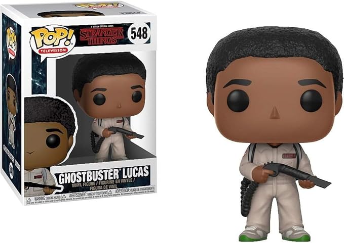 Funko Pop Television: Stranger Things - Lucas Ghostbusters Collectible Vinyl Figure