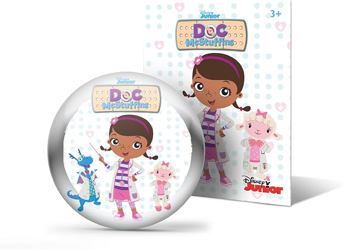 STORYPHONES StoryShield, Disney Junior Screen-Free Audio Storytelling Disk Featuring Doc McStuffins