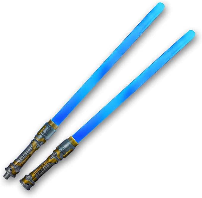 FlashingBlinkyLights Double-Sided LED Light Up Sword Saber with Blue LED & Sound Effects…