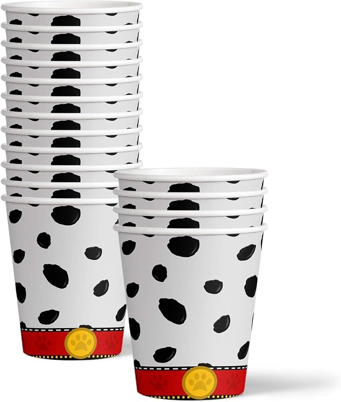 Dalmatians Birthday Party Supplies Set Plates Napkins Cups Tableware Kit for 16