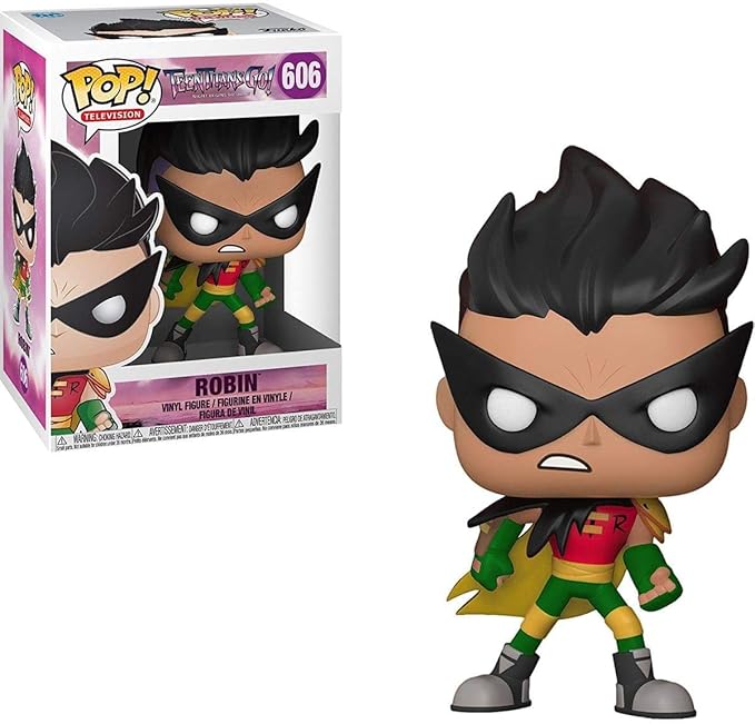 Funko POP TV: Teen Titans GO! The Night Begins to Shine - Robin Collectible Figure