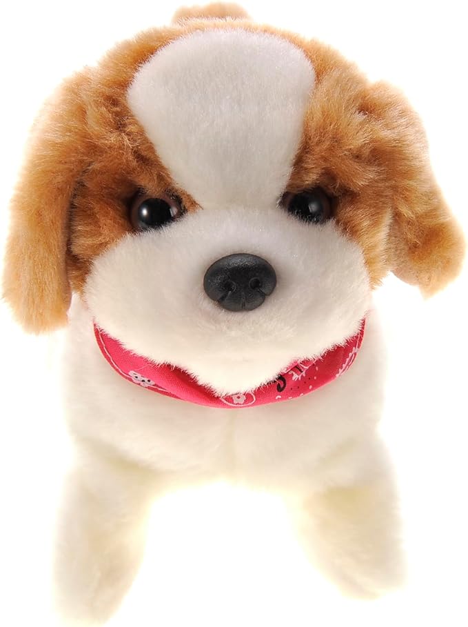 PowerTRC Cute Somersault Little Puppy | Barks, Sits, Walk, and Flips | Pet Toy Dog (2 Packs)