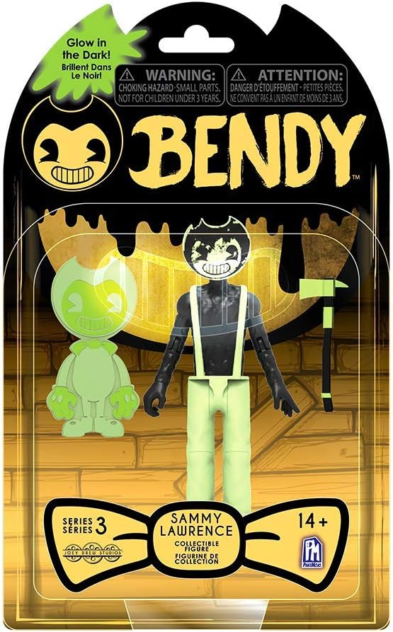 Bendy and The Dark Revival Bendy & The Dark Revival 5" GITD Action Figure-Sammy