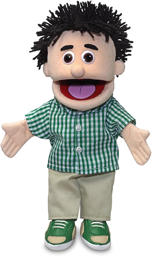 14" Kenny, Peach Boy, Hand Puppet