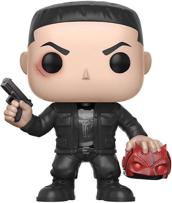 Funko Pop! Marvel: Netflix Daredevil - Punisher Chase Variant Limited Edition Vinyl Figure (Bundled with Pop Box Protector Case)