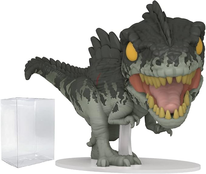 POP Jurassic World Dominion - Giganotosaurus Funko Vinyl Figure (Bundled with Compatible Box Protector Case), Multicolor, 3.75 inches
