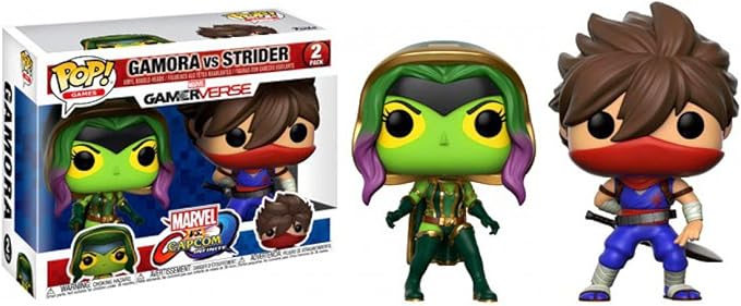 Funko POP! TV: Marvel Vs Capcom - Gamora Vs Strider Collectible Figure