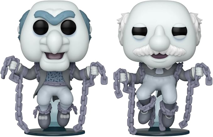 Funko Pop! Movies: The Muppet Christmas Carol - Statler and Waldorf as The Marley Brothers, 2-Pack