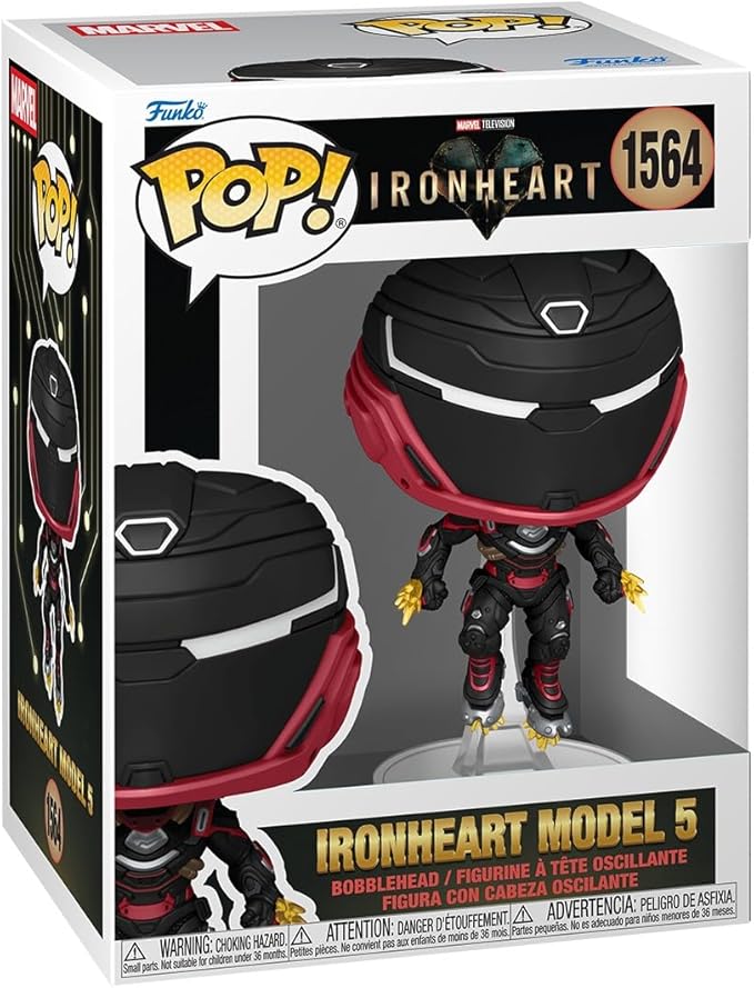 Funko Pop! Vinyl: Ironheart - Ironheart Model 5 - Collectable Vinyl Figure - Gift Idea - Official Merchandise - Toys for Kids & Adults - Comic Books Fans - Model Figure for Collectors