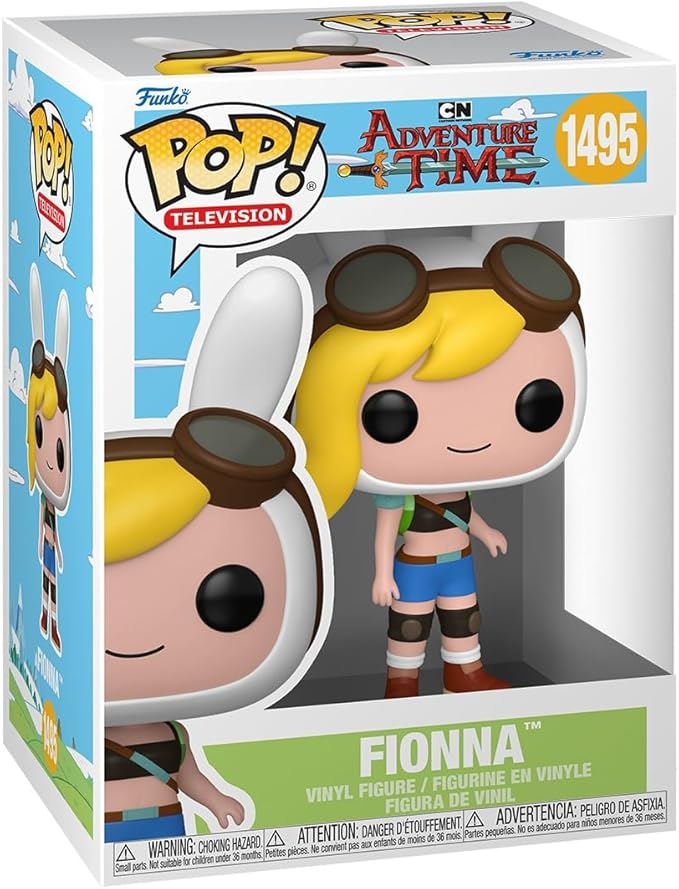 Funko Pop! TV: Adventure Time: Fionna and Cake - Fionna - Collectable Vinyl Figure - Gift Idea - Official Merchandise - Toys for Kids & Adults - Anime Fans - Model Figure for Collectors and Display