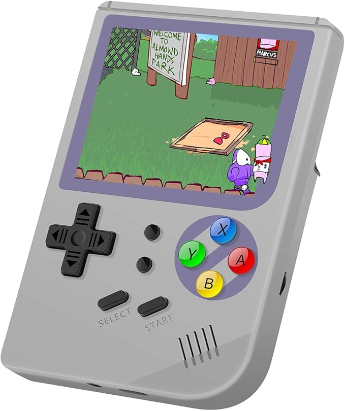 RG300 Handheld Game Console - Retro Portable Device With 64G TF Card, 5000 Classic Games, 2.8 Inch Full View IPS Screen