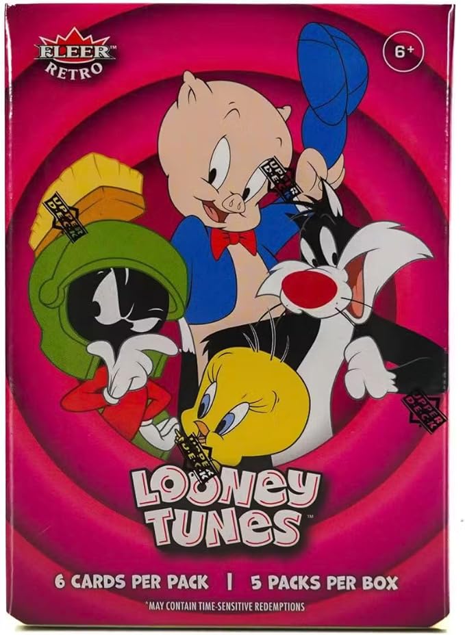 Fleer Retro Looney Tunes 5-Pack Blaster Trading Card Box (Upper Deck 2024)