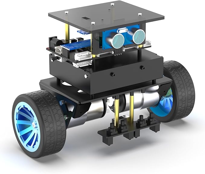 Yahboom Self-Balancing Robot Kit for STM32 Robots,with 4-Way Patrol Module,Supports Multi-Channel Type, Suitable for Teenagers,Suitable for STEM Projects