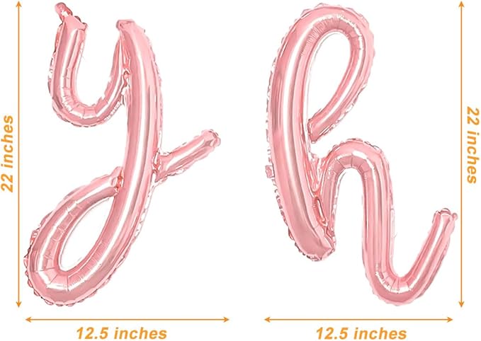 Birthday Party Balloons Yee Haw Balloons Rose Gold Yee Haw Banner for Western Cowgirl Birthday Decorations