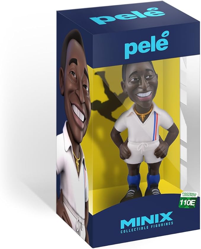 MINIX COLLECTIBLE FIGURINES - Sports Collectable 12 cm Figurine, Pele- Escape to Victory