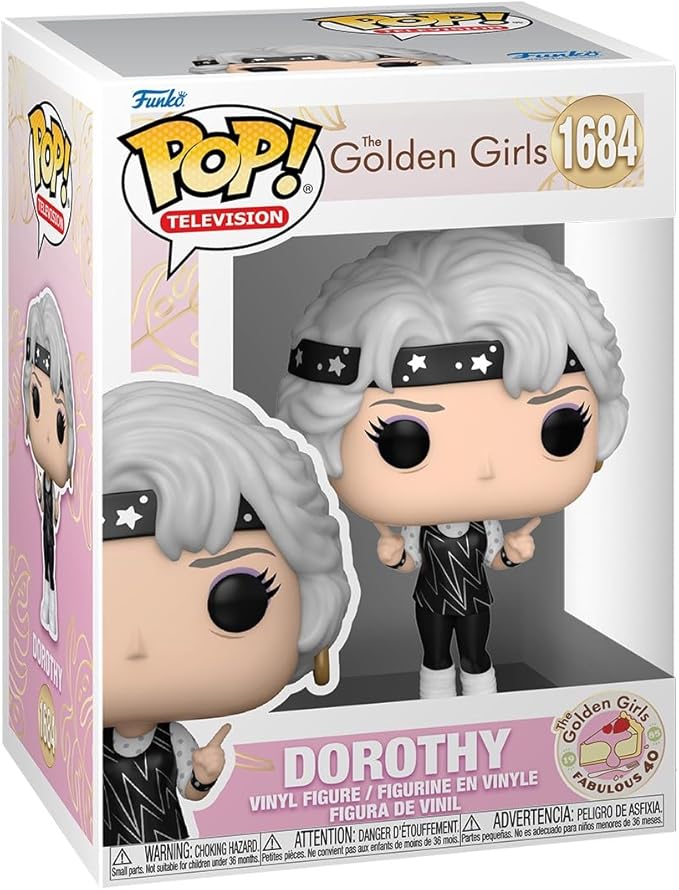 Funko Pop TV: Golden Girls 40th Anniversary - Dorothy Zbornak - Collectable Vinyl Figure - Gift Idea - Official Merchandise - Toys for Kids & Adults - Comedy Fans - Model Figure for Collectors