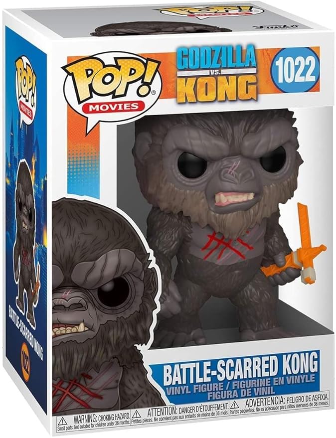 Funko Pop! Movies: Godzilla Vs Kong - Battle Worn Kong