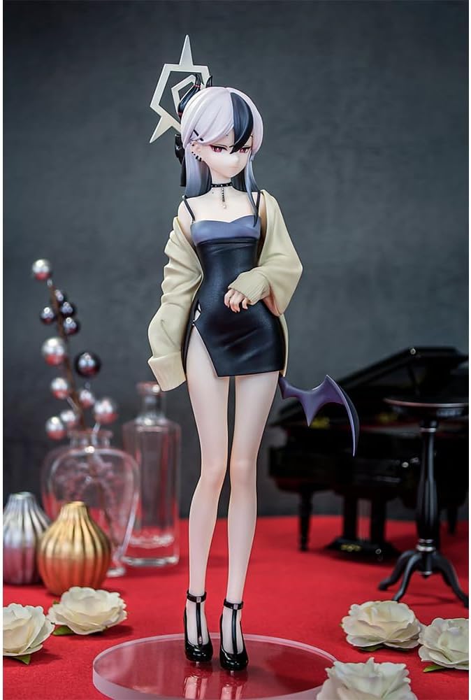 Onikata Kayoko Figure Statue Standing Pose Model 9.06" Anime Figurine Onikata Kayoko Action Figures Desktop Decoration Collectibles Gift for Fans